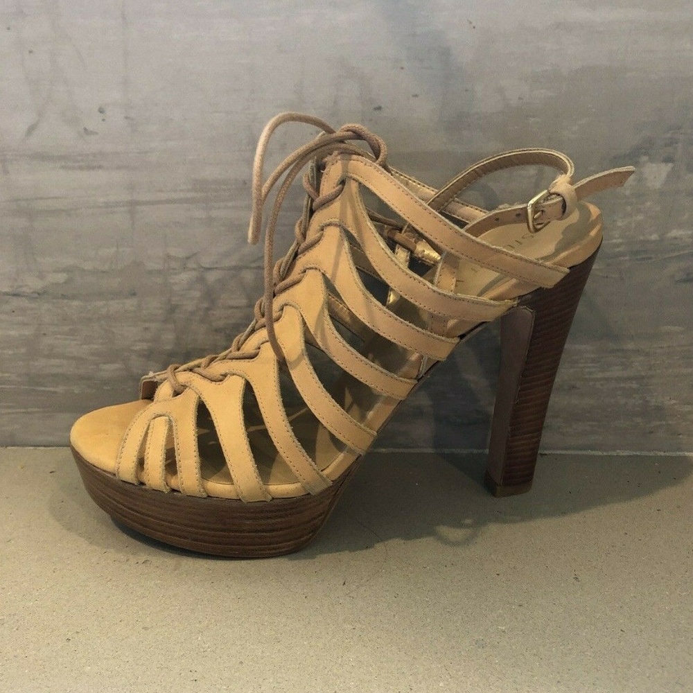 Stuart Weitzman Hitied Suede Platform Sandal - image 1